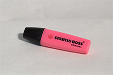 Picture of the Stabilo Boss Original Marker Pen